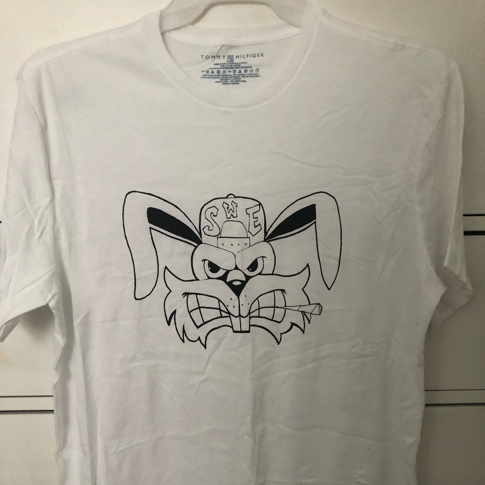 Custom rabbit SWE shirt